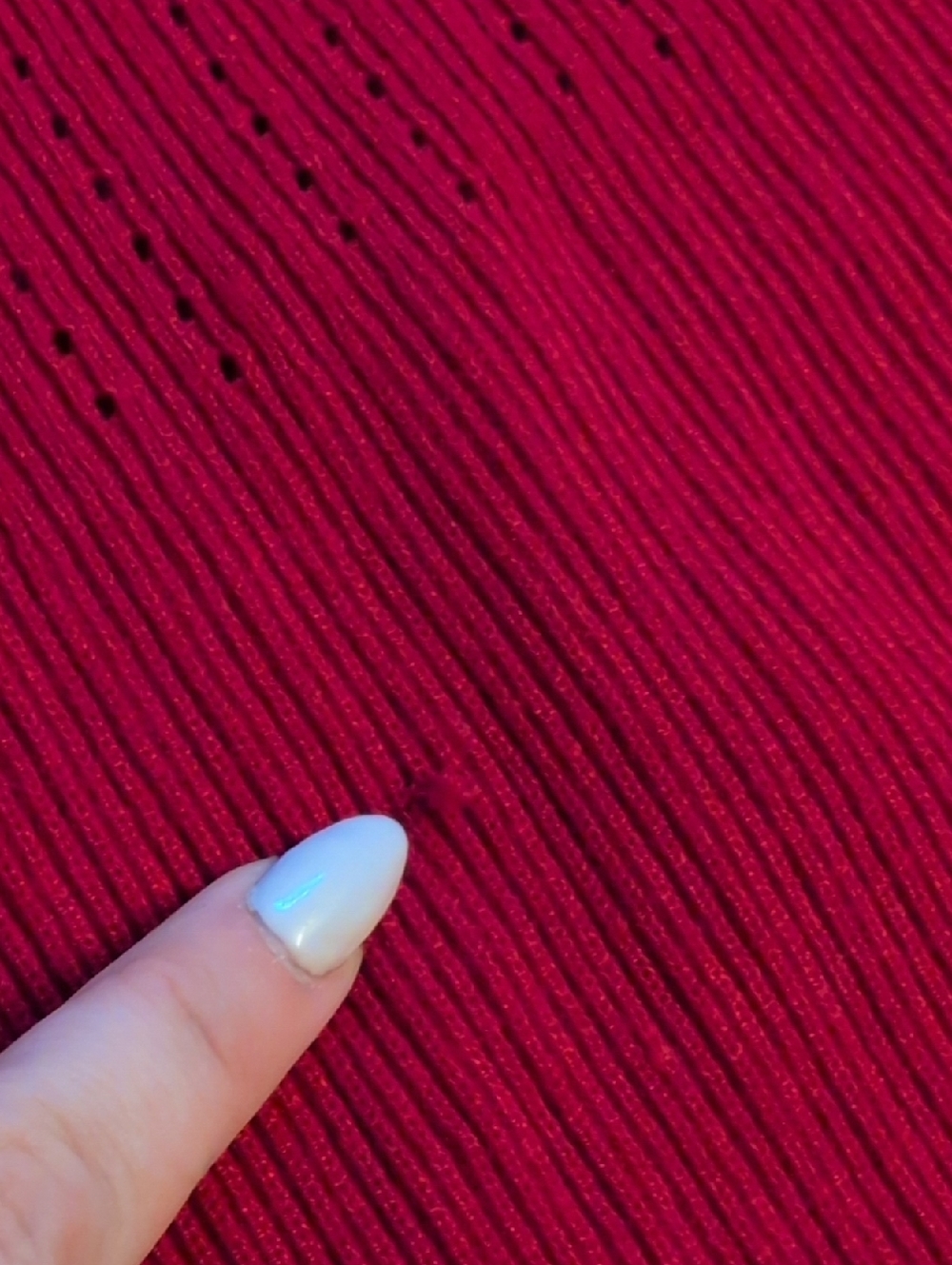 NWT Madewell Talia Rib The Signature Knit Crewneck Midi Dress Crimson Red - Picture 6 of 15